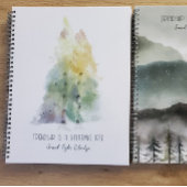 Birch Tree Spiral Notebook | Freundschaft Notizblock