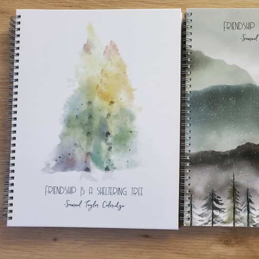 Birch Tree Spiral Notebook | Freundschaft Notizblock