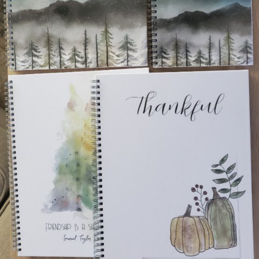 Birch Tree Spiral Notebook | Freundschaft Notizblock