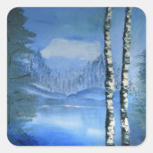 Birch Tree Sticker (Vorderseite)