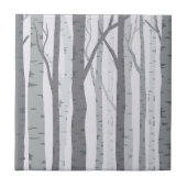 Birch Tree Tile Fliese (Vorderseite)