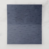 Birch Tree Tinkelleuchten Abend Tischkarten Platzkarte (Innenseite Aufgefaltet)