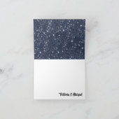 Birch Tree Twinkle Lichter danke Notizkarten (Innenseite)