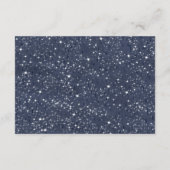 Birch Tree Twinkle lights Wedelinfo-Karten Begleitkarte (Rückseite)