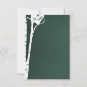 Birch Tree UAWG RSVP Karte (Rückseite)