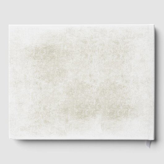 Birch Tree und Herz Rustikale Hochzeit Gästebuch (Rückseite)