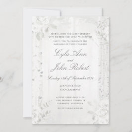 Birch Tree White Forest Wedding Einladung