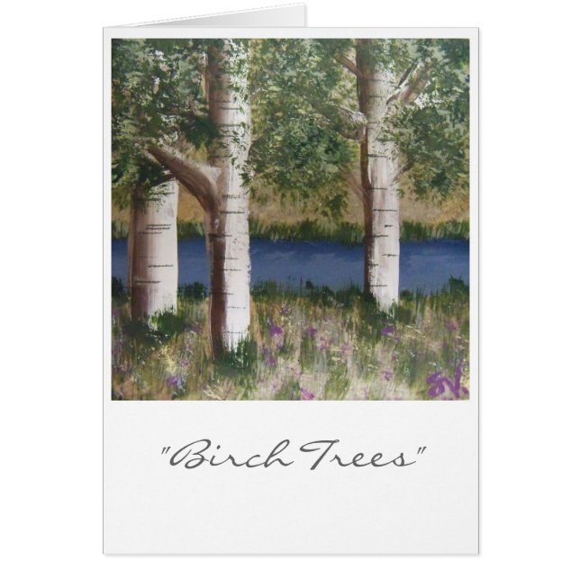 "Birch Trees" (Vorne)