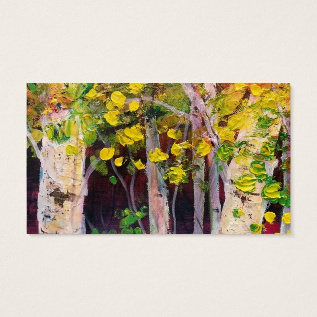 Birch Trees (Rückseite)