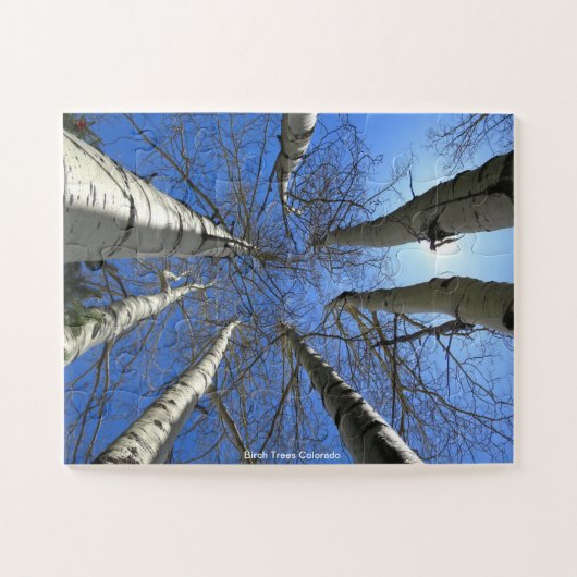 Birch Trees Colorado Puzzle (Horizontal)
