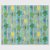 Birch Trees Geschenkpapier (Flach)