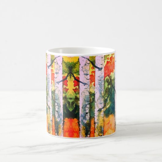 Birch Trees Kaffeetasse (Mittel)