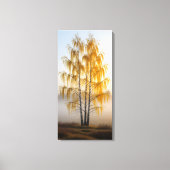 Birch Trees Leinwanddruck (Vorderseite)