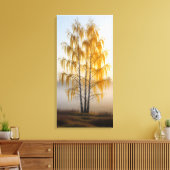 Birch Trees Leinwanddruck (Insitu (Wohnzimmer))