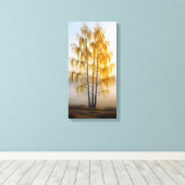 Birch Trees Leinwanddruck (Insitu (Holzboden))