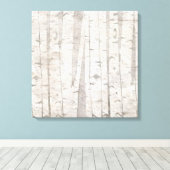 Birch Trees Leinwanddruck (Insitu (Holzboden))