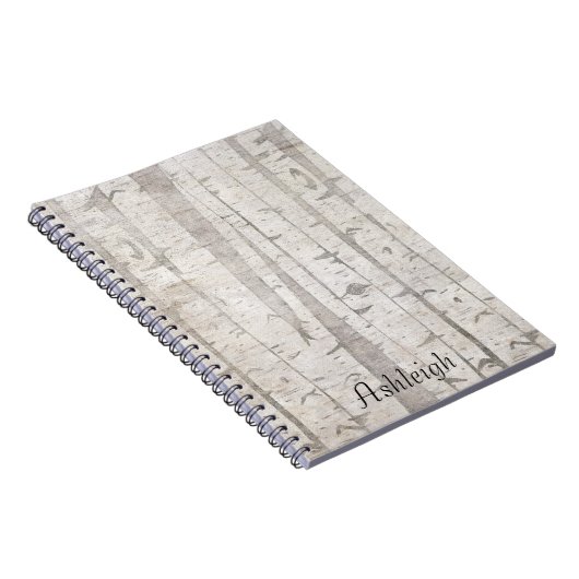 Birch Trees Notizblock (Rechte Seite)