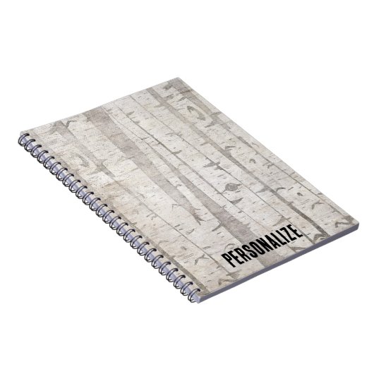 Birch Trees Notizblock (Rechte Seite)