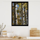 Birch Trees Poster (Küche)