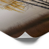 Birch Trees Poster (Ecke)