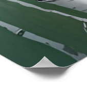 Birch Trees Print Modern Nature Poster (Ecke)