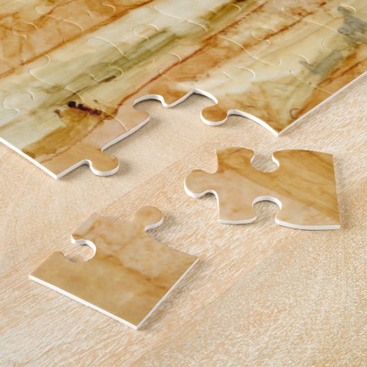 Birch Trees Red Kardinals Art Puzzle (Seite)