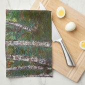 Birch Trees (von Kimon Loghi) Geschirrtuch (Viertel Falte)