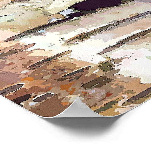 BIRCH TREIN POSTER (Ecke)