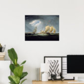 Birch Tripoli Enterprise Ship Painting Poster (Heimbüro)