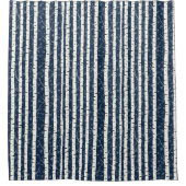 Birch Winter Wonderland Pattern Duschvorhang (Vorderseite)