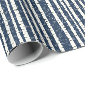 Birch Winter Wonderland Pattern Geschenkpapier (Rolleneckpunkt)