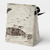 Birch Wood Wedding Geschenkboxen Geschenkschachtel (Rückseite)