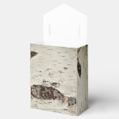 Birch Wood Wedding Geschenkboxen Geschenkschachtel (Geöffnet)