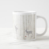 Birch Woods Deer Jumbo Tasse Soup Ice Creme (Rechts)