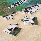 Birch Woods Watercolor Puzzle (Seite)