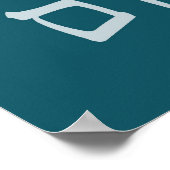 Birchat Kohanim - Priestes Segen Poster (Ecke)