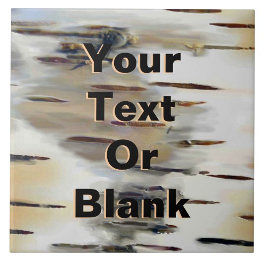 Birchbark Fliese (Vorderseite)