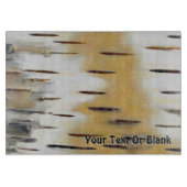 Birchbark Schneidebrett (Vorderseite)