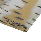 Birchbark Schneidebrett (Ecke)
