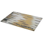 Birchbark Schneidebrett (Ecke)