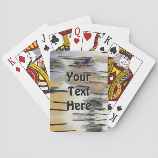 Birchbark Spielkarten (Rückseite)