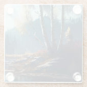 Birches Nordirland-Runde, Birkensicht Glasuntersetzer (Rückseite)