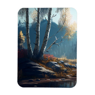 Birches Nordirland-Runde, Birkensicht Magnet