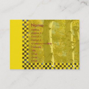 Birches-Visitenkarte Visitenkarte