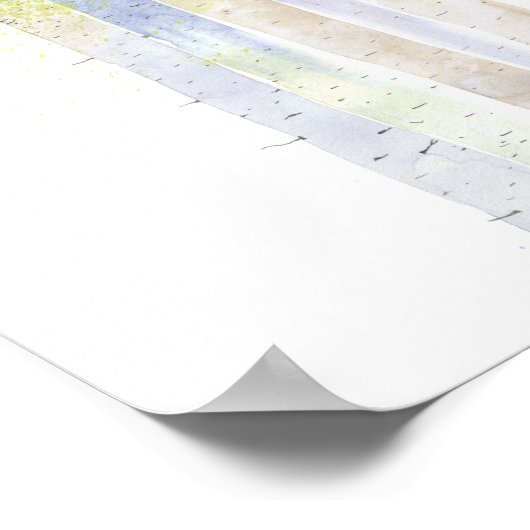 BIRCHTREES POSTER (Ecke)