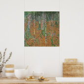 Birchwald — Gustav Klimt (1903) Poster (Küche)