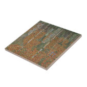 Birchwald von Gustav Klimt, Vintager Jugendstil Fliese (Seite)