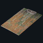 Birchwald von Gustav Klimt, Vintager Jugendstil Klemmbrett<br><div class="desc">Der Birchwald (um 1903) von Gustav Klimt ist ein Vintages Viktorianisches Kunstlandschaftsbild der Ära, das eine Naturlandschaft beherbergt. Ein Wald mit Birken und Blätter in der Herbstsaison mit braunen Blätter verstreut auf dem Boden. Über den Künstler: Gustav Klimt (1862-1918) war ein österreichischer Symbolik-Maler und einer der prominentesten Mitglieder der Wiener...</div>