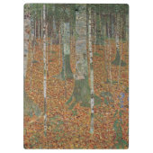 Birchwald von Gustav Klimt, Vintager Jugendstil Klemmbrett (Rückseite)