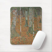 Birchwald von Gustav Klimt, Vintager Jugendstil Mousepad (Mit Mouse)